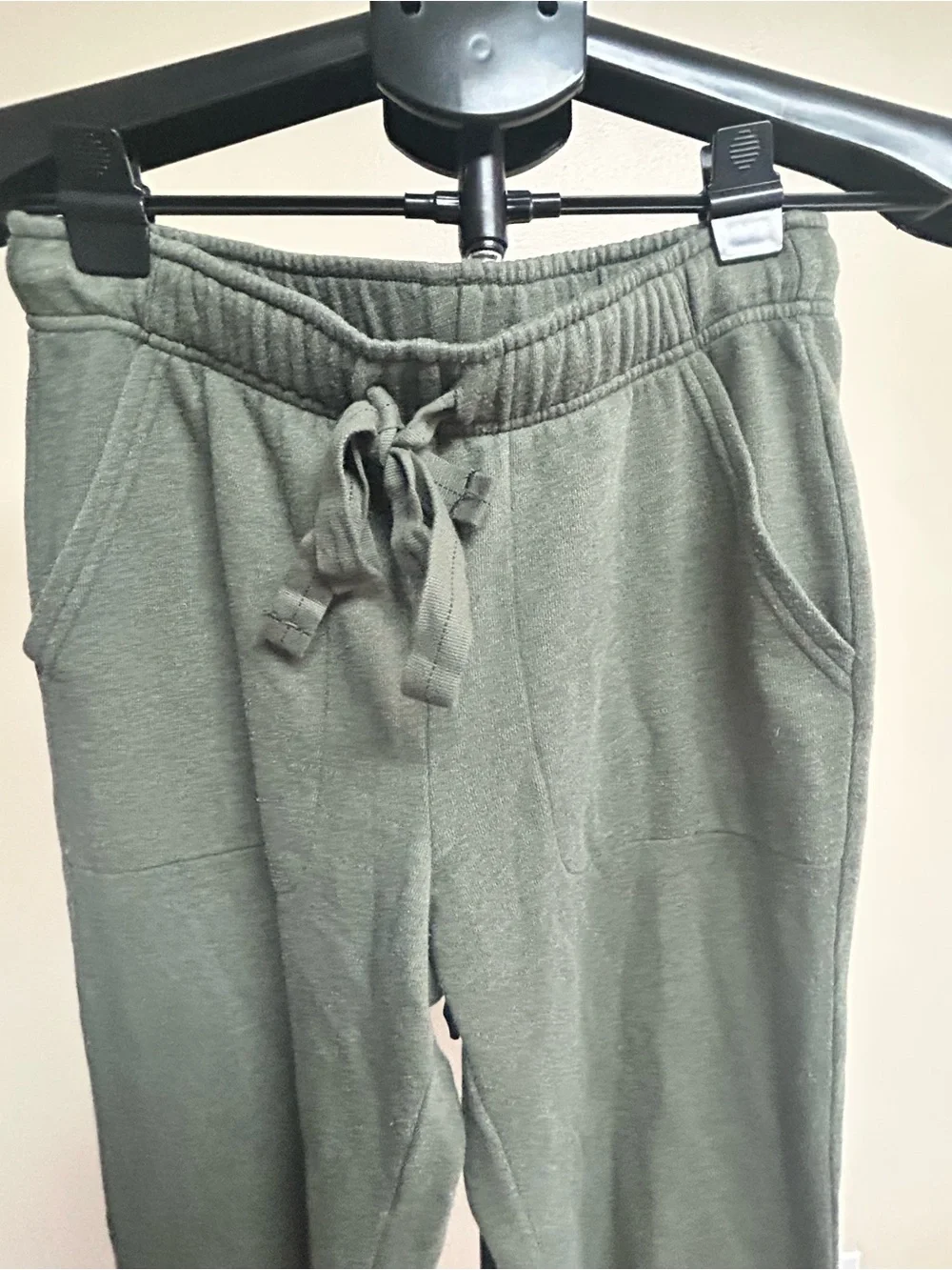Aerie Olive Green Lounge Joggers Women's Size Small Drawstring Pocket Sweatpants - Picture 7 of 11